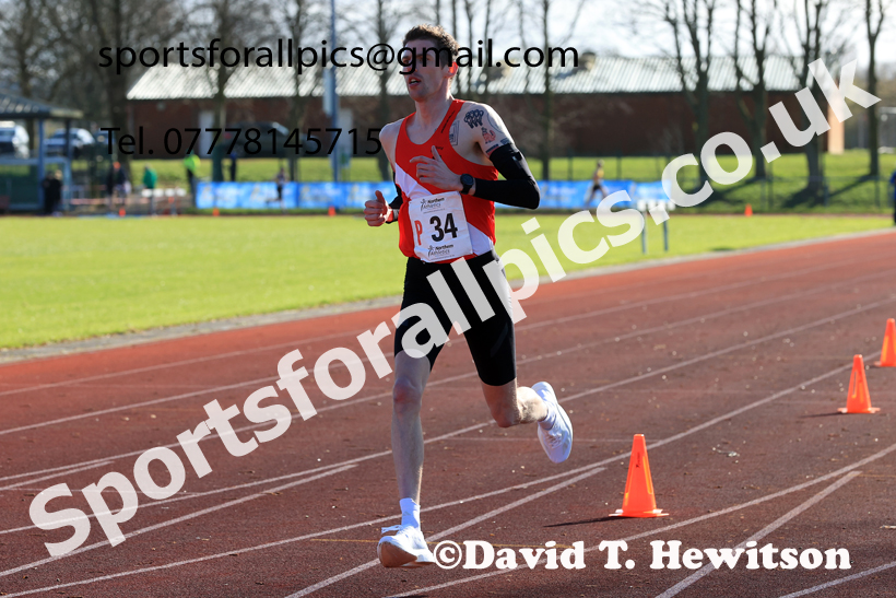 Senior Mens 12 Stage Road Relay, 2026 Northern Mens 12 and Womens 6 Stage Road Relays and Young Athletes 5k, Sheepmount Stadium, Carlisle. Photo: David T. Hewitson/Sports for All Pics